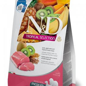 ND DOG TROPICAL SELECTION MAIALE ADULT MEDIO MAXI 10 KG