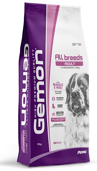 GEMON DOG ADULT ALL BREEDS MAIALE 3 KG