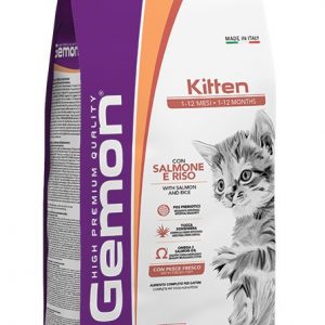 GEMON CAT KITTEN SALMONE E RISO 2 KG