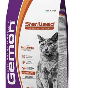 GEMON CAT STERILIZED TACCHINO 2 KG