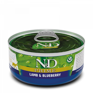 ND CAT PRIME AGNELLO E MIRTILLO 70 GR