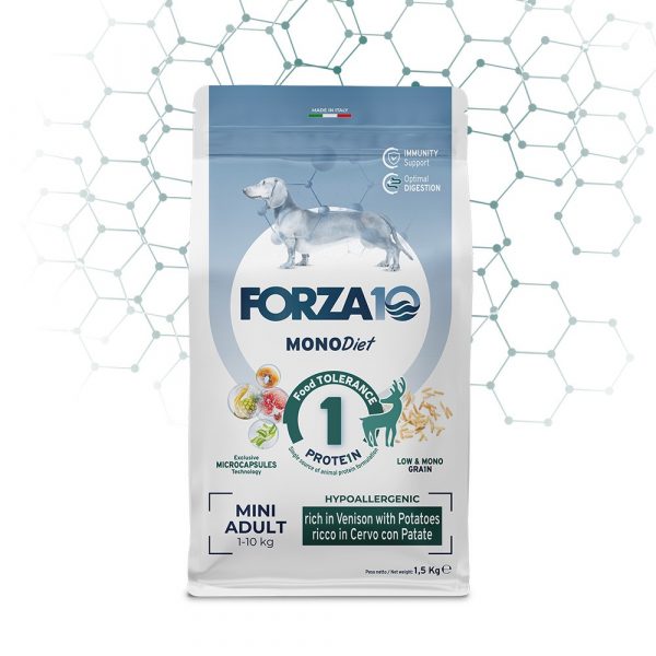 FORZA 10 DIET CERVO E PATATE ADULT MINI 1,5 KG