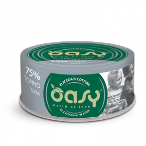 OASY CAT MORE LOVE TONNO LATTINA 70 GR