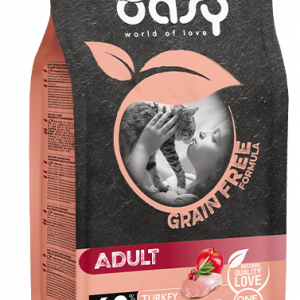 OASY CAT GRAIN FREE ADULT TACCHINO 300 GR
