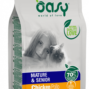 OASY CAT MATURE POLLO 300 GR
