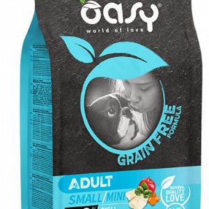 OASY DOG GRAIN FREE ADULT SMALL MINI PESCE 2,5 KG