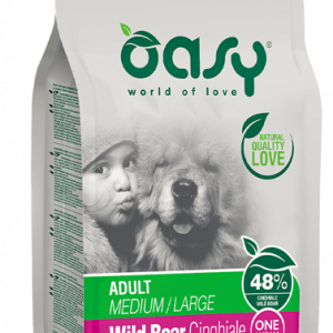 OASY DOG ONE ADULT CINGHIALE 2,5 KG