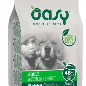 OASY DOG ONE ADULT CONIGLIO 2,5 KG