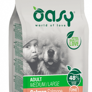 OASY DOG ONE ADULT SALMONE 2,5 KG