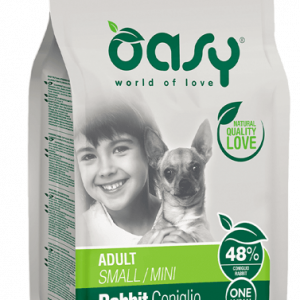 OASY DOG ONE ADULT SMALL CONIGLIO 2,5 KG