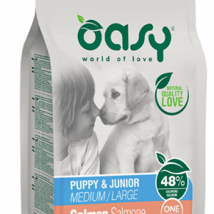 OASY DOG ONE PUPPY SALMONE 12 KG