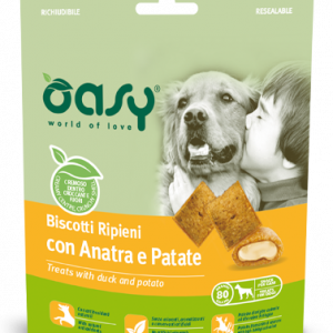 OASY SNACK BISCOTTI ANATRA E PATATE 80 GR