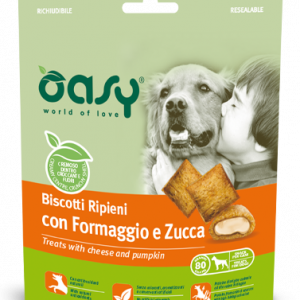 OASY SNACK BISCOTTI FORMAGGIO E ZUCCA 80 GR