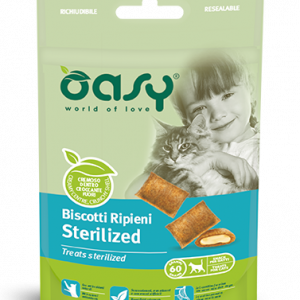 OASY SNACK CAT BISCOTTI STERILIZED 60 GR