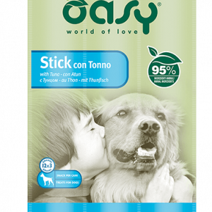 OASY SNACK DOG STICK TONNO 3 X 12 GR