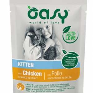 OASY CAT BOCCONCINI KITTEN BUSTINA 85 GR