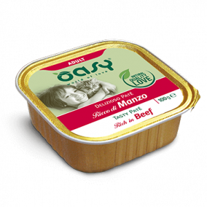 OASY CAT PATE' MANZO VASCHETTA 100 GR