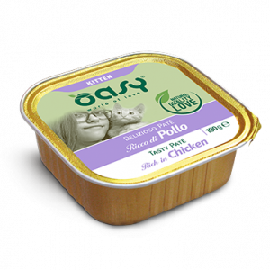 OASY CAT PATE' KITTEN VASCHETTA 100 GR