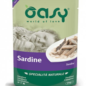 OASY CAT SARDINE BUSTINA 70 GR