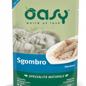 OASY CAT SGOMBRO BUSTINA 70 GR
