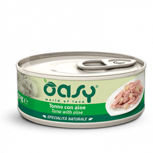 OASY CAT TONNO E ALOE LATTINA 150 GR