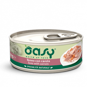 OASY CAT TONNO E CAROTE LATTINA 70 GR