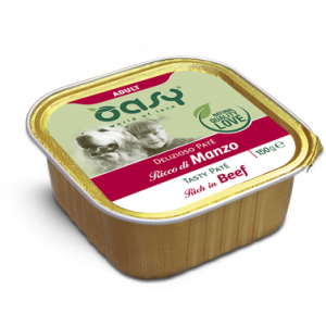 OASY DOG DELIZIOSO PATE' MANZO VASCHETTA 150 GR