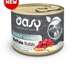 OASY DOG GRAIN FREE ADULT SMALL MINI BUFALO LATTINA 200 GR