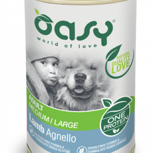 OASY DOG ONE AGNELLO LATTINA 400 GR