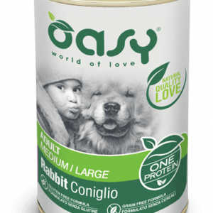 OASY DOG ONE CONIGLIO LATTINA 400 GR