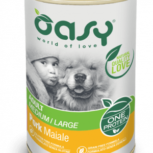 OASY DOG ONE MAIALE LATTINA 400 GR