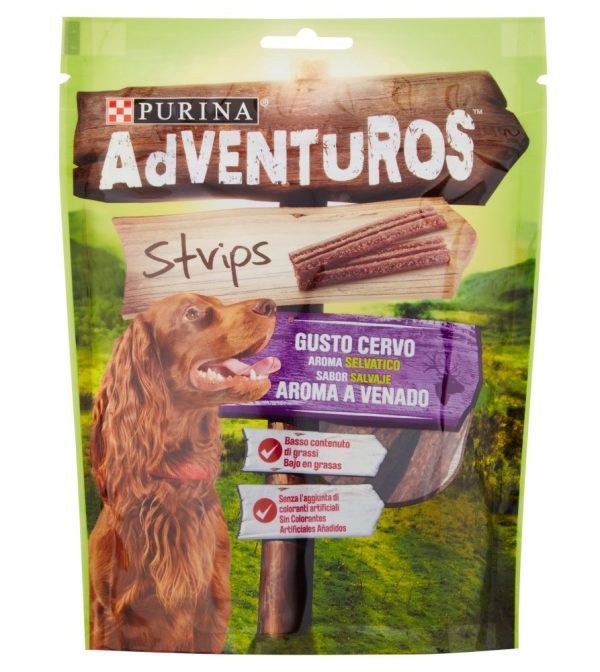 ADVENTUROS STRIPS CERVO 90 GR