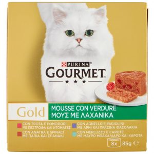 GOURMET GOLD MOUSSE VERDURE MULTIPACK 8 X 85 GR