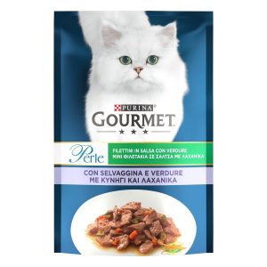 GOURMET PERLE FILETTI SELVAGGINA E VERDURE 85 GR