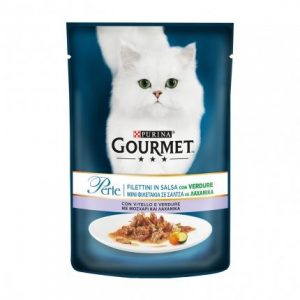 GOURMET PERLE FILETTI VITELLO E VERDURE 85 GR