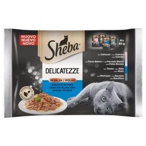 SHEBA NATURE DELICATEZZE IN SALSA PESCE 4 X 85 GR