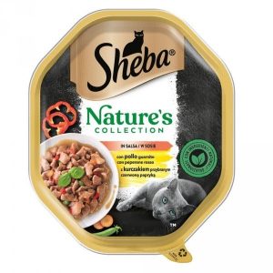 SHEBA NATURAL POLLO E PEPERONE 85 GR