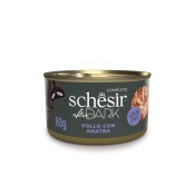 SCHESIR GATTO AFTER DARK POLLO E ANATRA LATTINA 80 GR