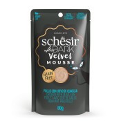 SCHESIR GATTO AFTER DARK VELVET POLLO E UOVA BUSTINA 80 GR