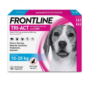 FRONTLINE TRI ACT 10-20KG 6 PIPETTE