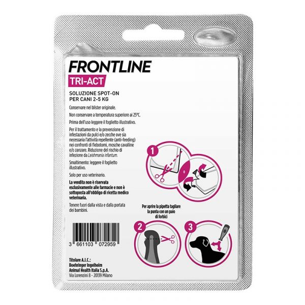 FRONTLINE TRI ACT MONOPIPETTA XS
