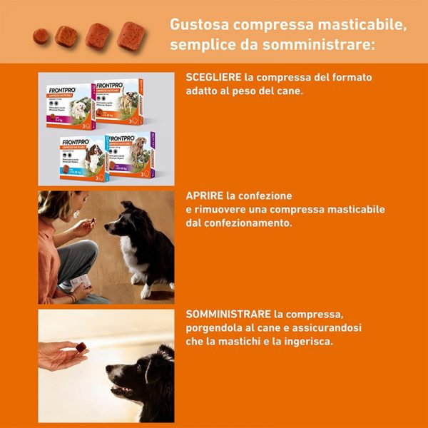 FRONTPRO CANE 4-10 KG 28,3 MG 3 CPR