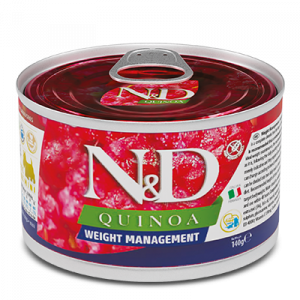 ND DOG QUINOA WEIGHT MANAGEMENT 140 GR
