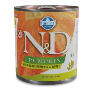 ND DOG ZUCCA CINGHIALE E MELA 285 GR