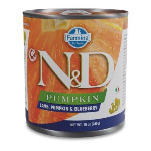 ND DOG ZUCCA AGNELLO E MIRTILLO 285 GR