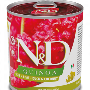 ND DOG QUINOA ANATRA E COCCO 285 GR