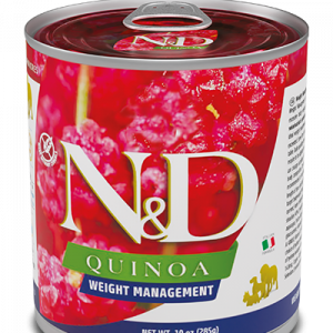 ND DOG QUINOA WEIGHT MANAGEMENT 285 GR