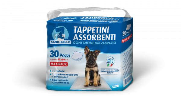 TRAVERSE ASSORBENTI ELANCO 60X60 30 PZ