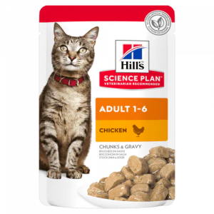 HILLS GATTO ADULT POLLO BUSTINA 85 GR