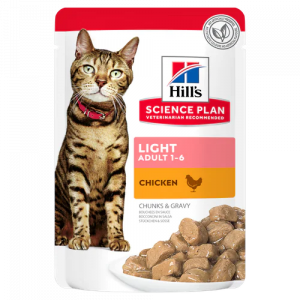 HILLS GATTO LIGHT POLLO BUSTINA 85 GR